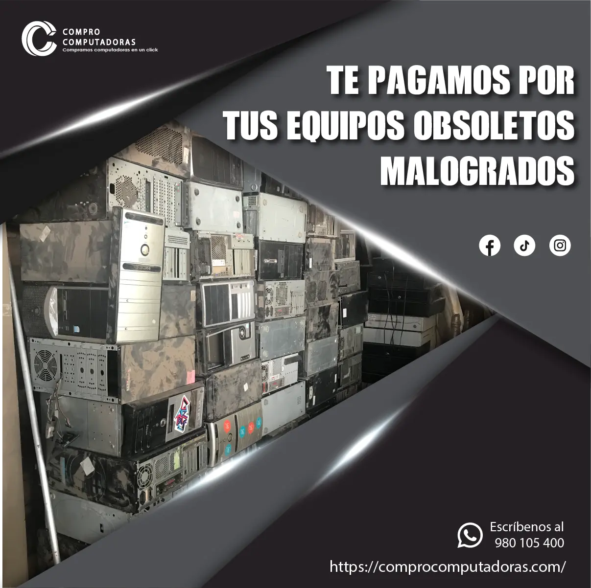 Equipos obsoletos ocupando espacio Lo compramos 