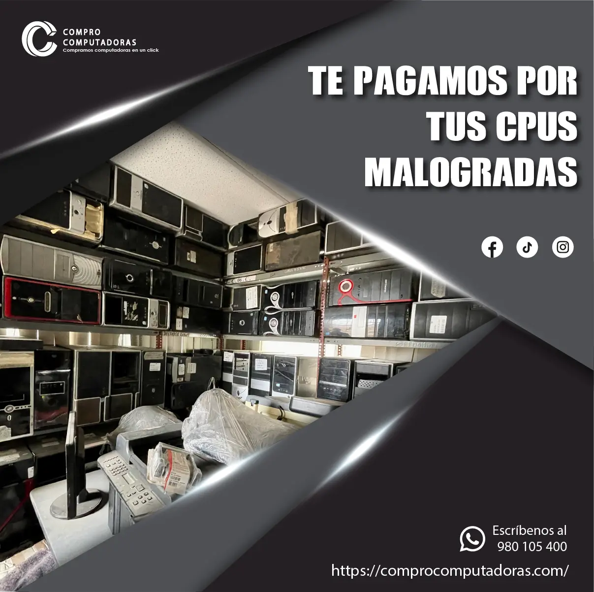 Tienes CPUs antiguas Lo compramos 