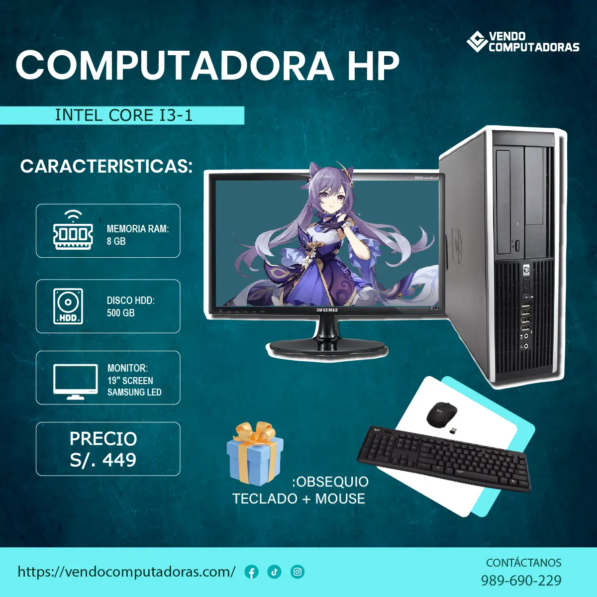  EXCELENTE RENDIMIENTO CORE I3 