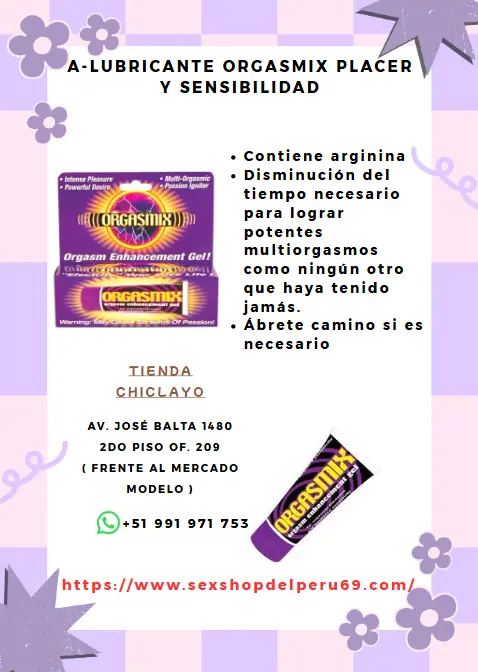  A-LUBRICANTE ORGASMIX PLACER Y SENSIBILIDAD