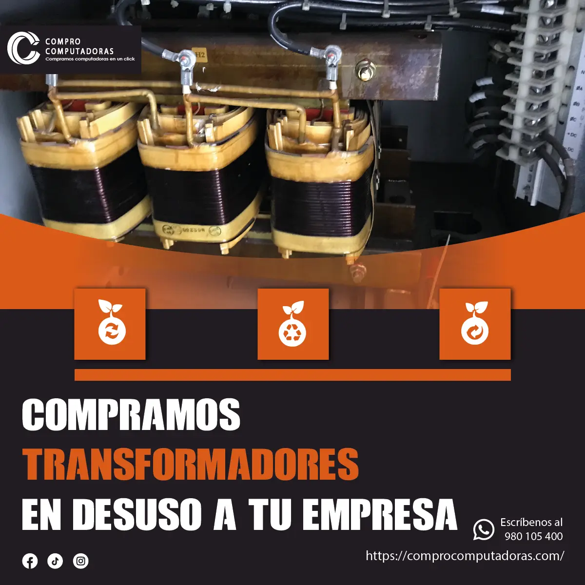 COMPRAMOS TRANSFORMADORES