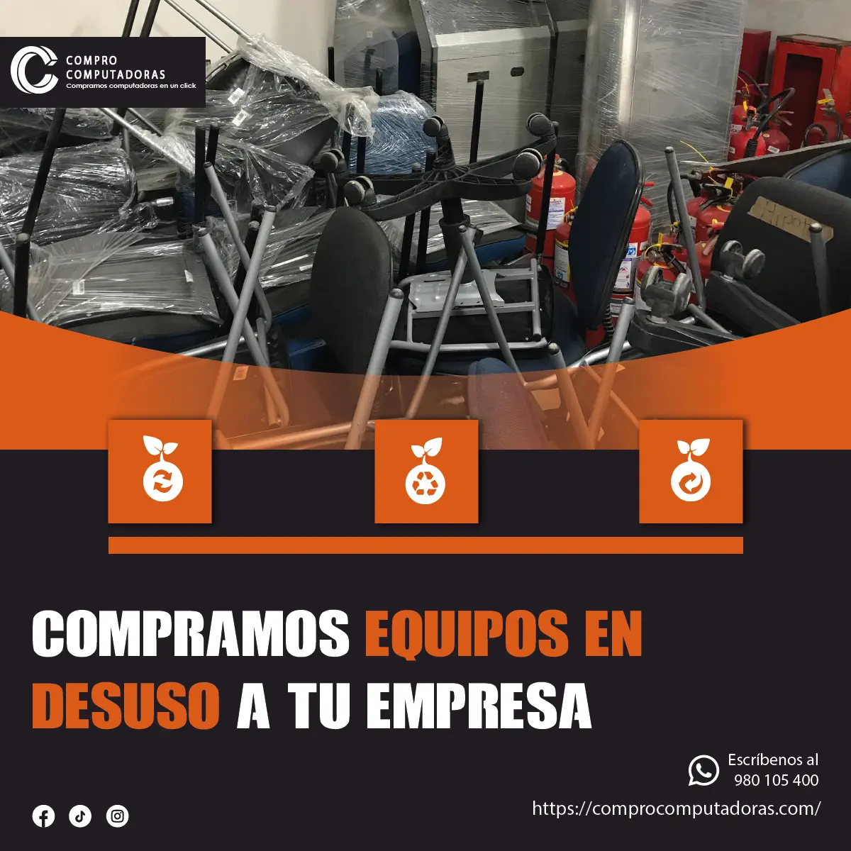 TIENES EQUIPOS EN DESUSO LO COMPRAMOS 