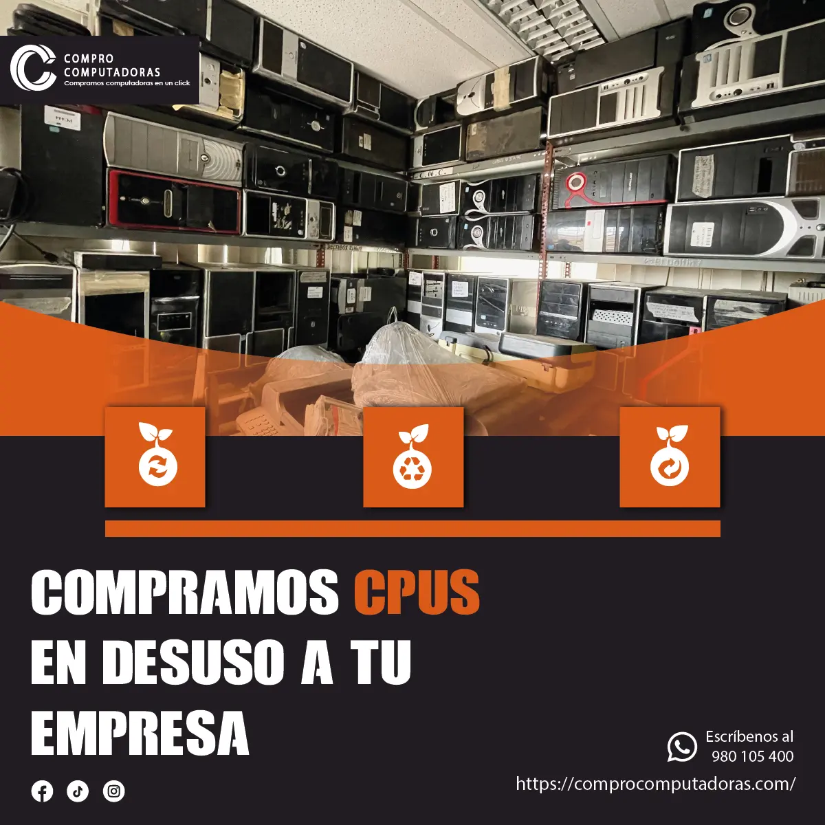 COMPRAMOS CPU EN DESUSO 