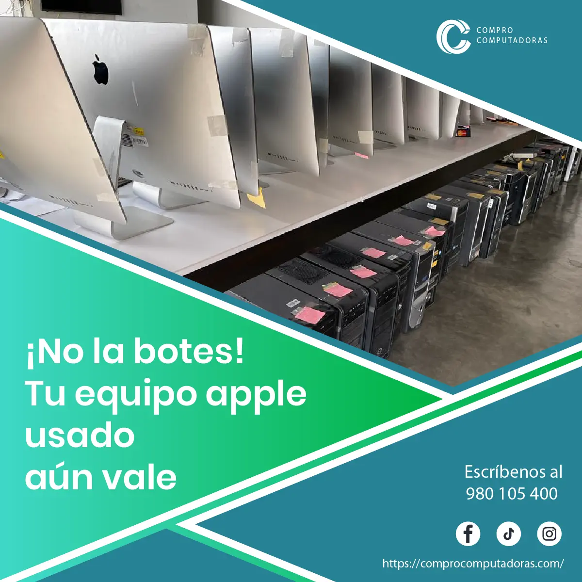  Compramos computadoras usadas al instante 