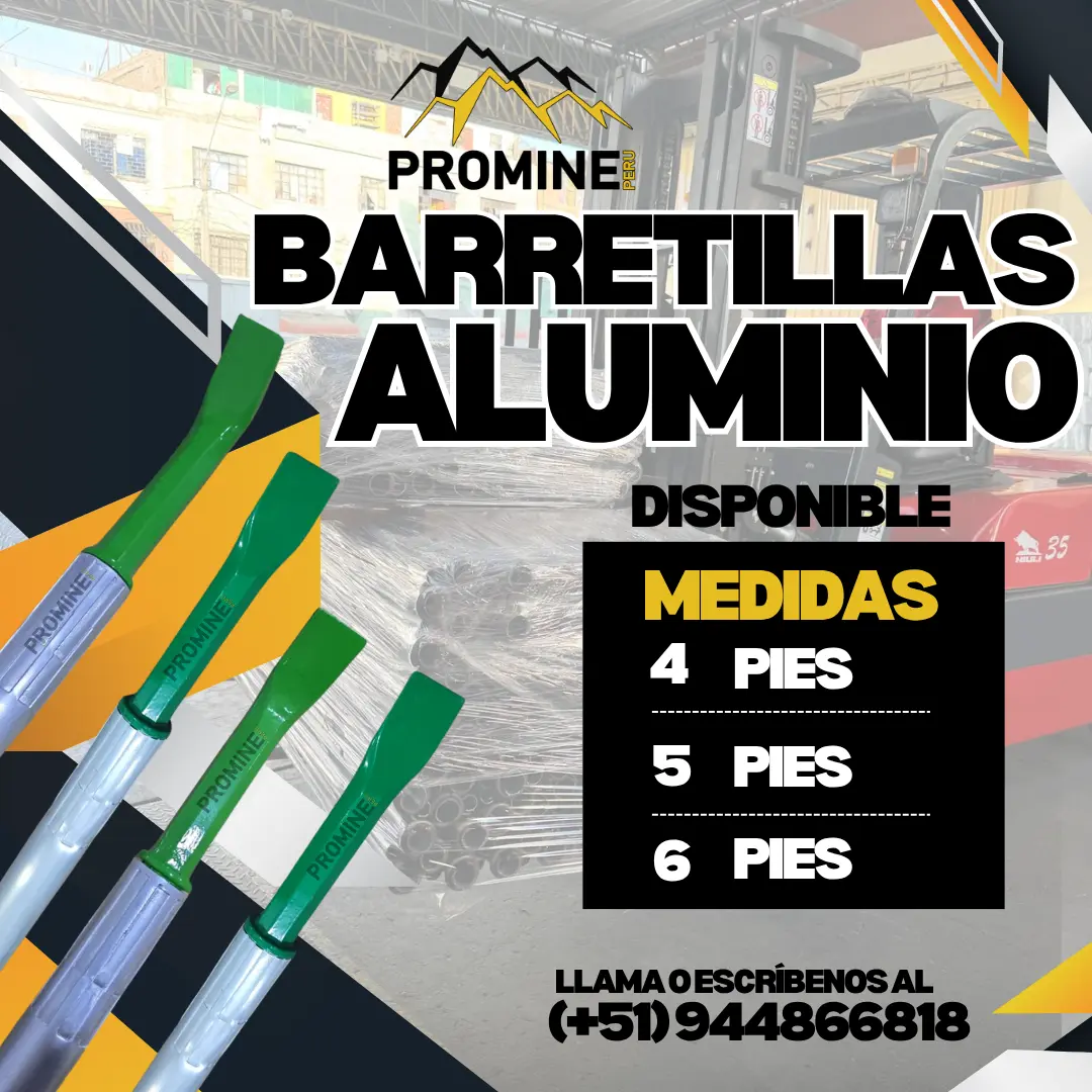 BARRA DE ALUMINIO PARA FAENAS LIVIANAS PROMINE Herramien