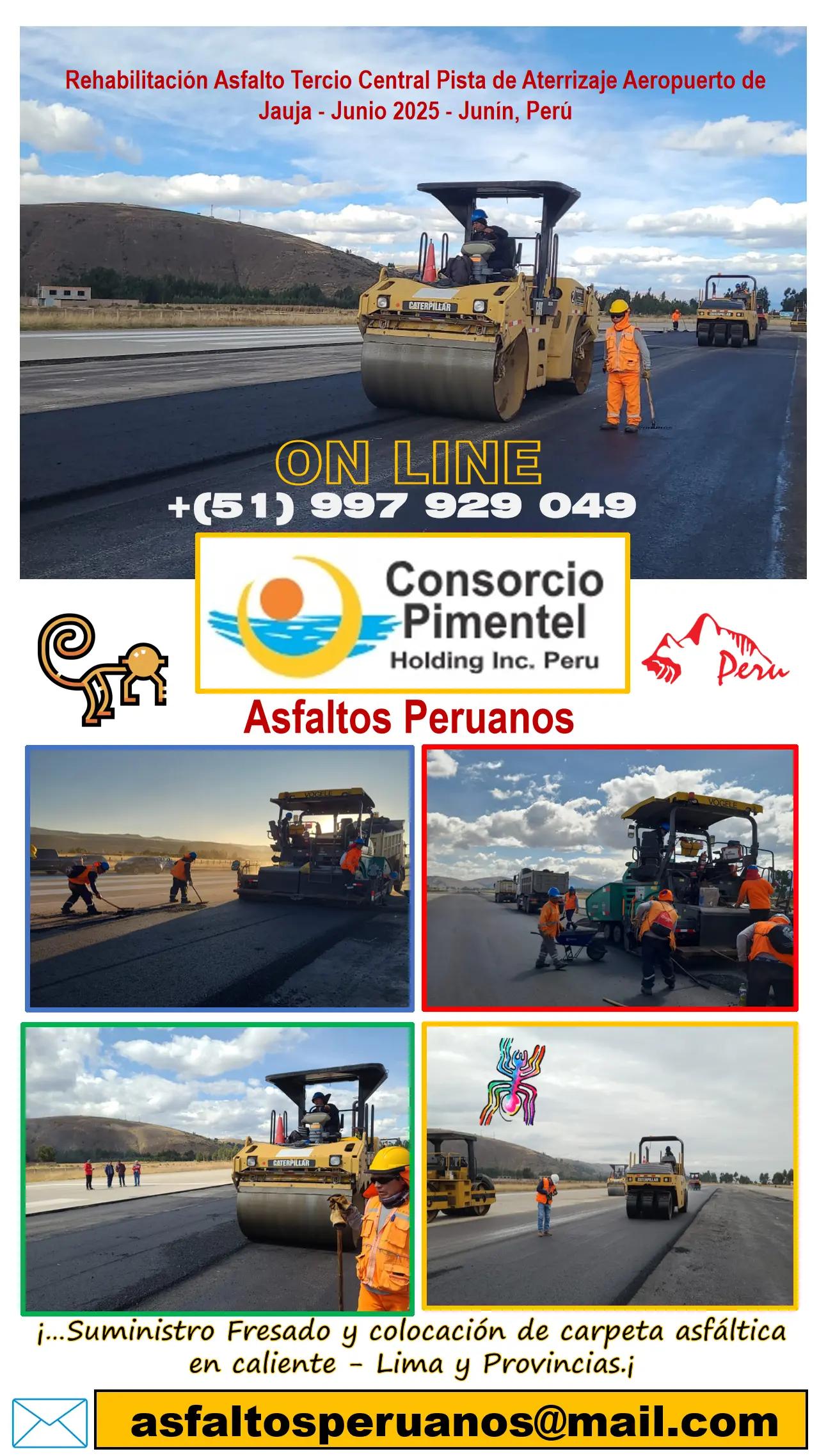 BASE ESTABILIZADA - ASFALTO MODIFICADO CON POLIMEROS PERÚ 