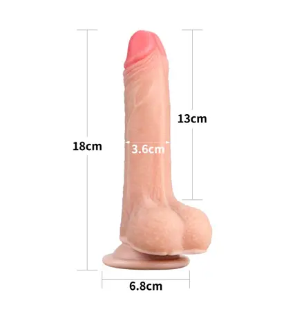 Dildo Pelliscable 17.7 cm Sshop online Peru 992651720