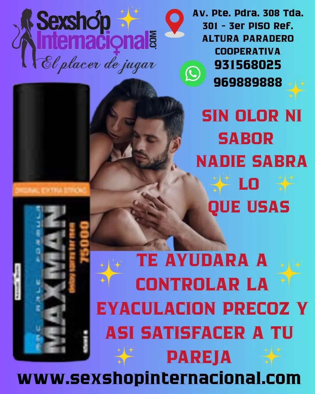 MAXMAN DELAY SPRAY 7500