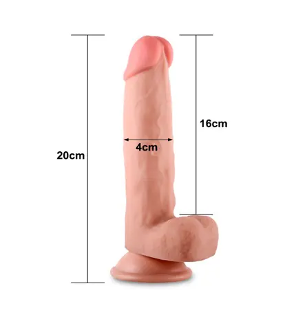 Dildo Pelliscable 20.3 cm Sshoponline Peru 992651720