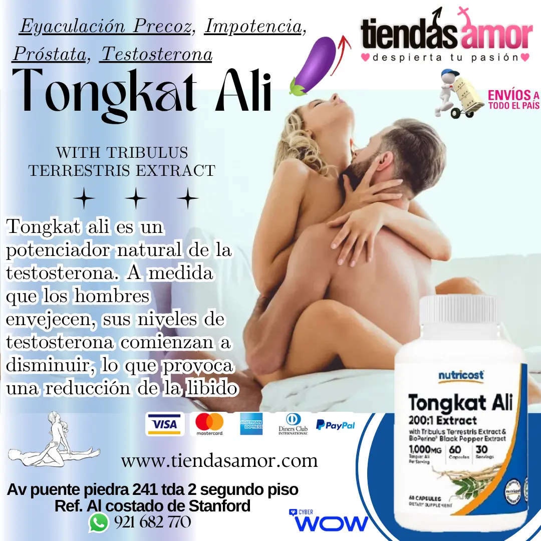  Tongkat Ali With Tribulus Terrestris Extract Tongkat ali es