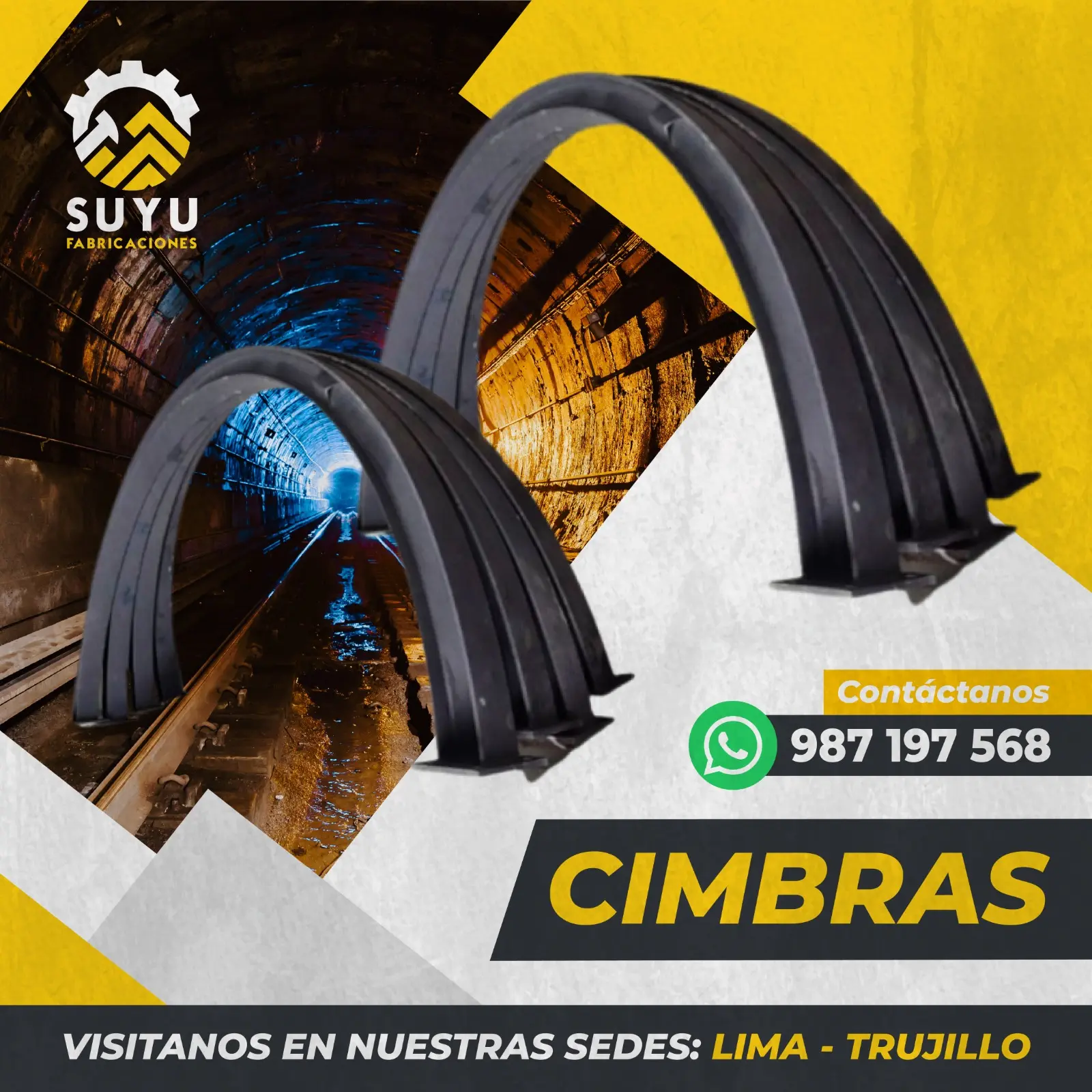 CIMBRAS EN VIGA H 4 6 SUYU FABRICACIONES 