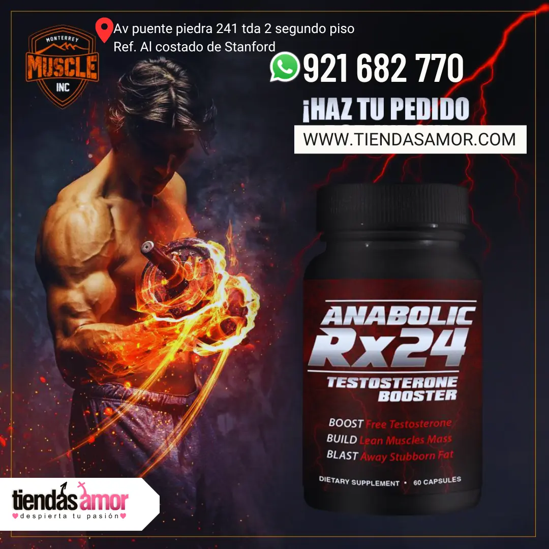  Anabolic Rx24 beneficio adicional del aumento del deseo 
