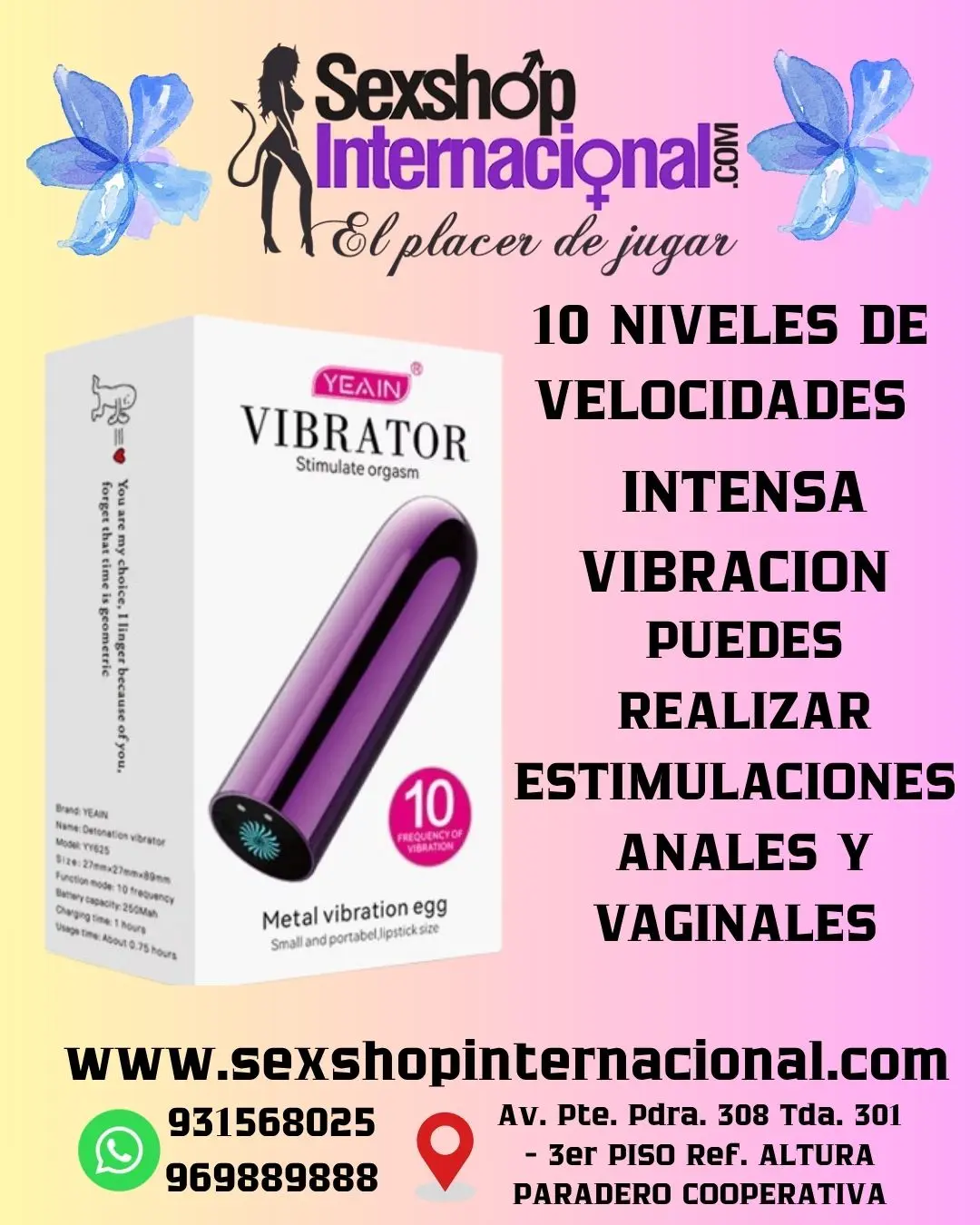 YEAIN VIBRATOR STIMULATE ORGASM
