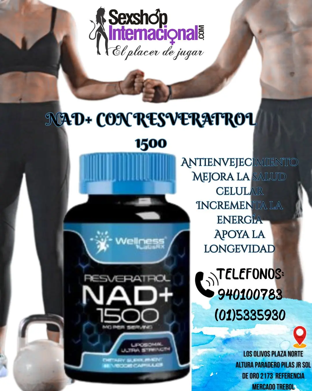 NAD CON RESVERATROL 1500 