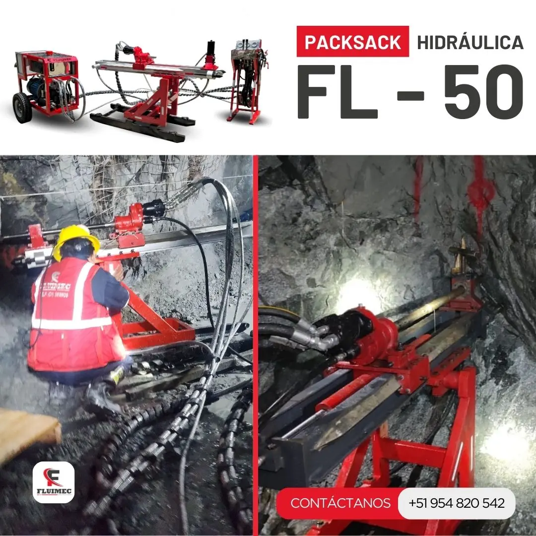 PACKSACK HIDRÁULICA FL50 para extracción de muestras 