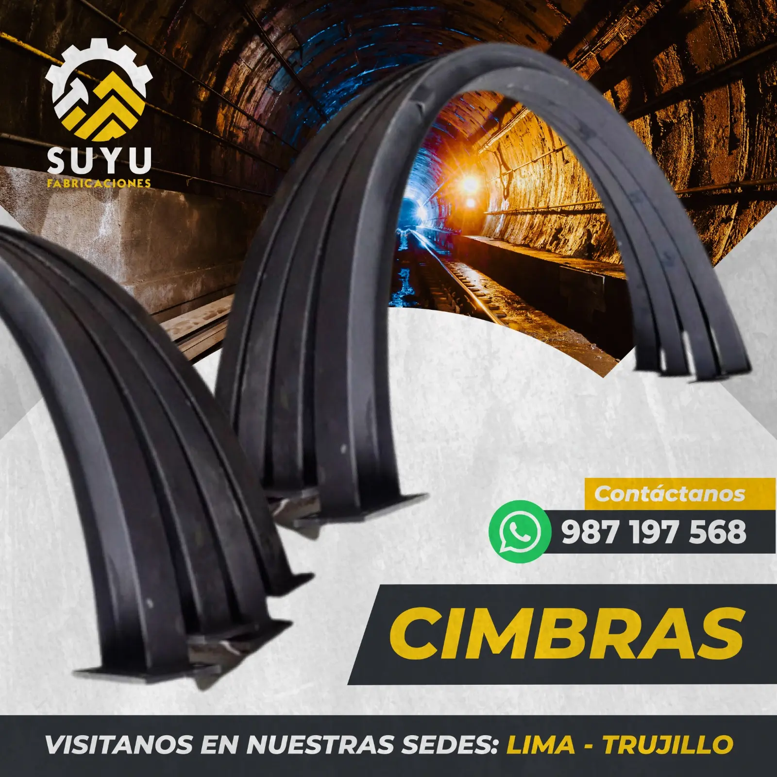 CIMBRAS EN VIGA H - SUYU FABRICACIONES 