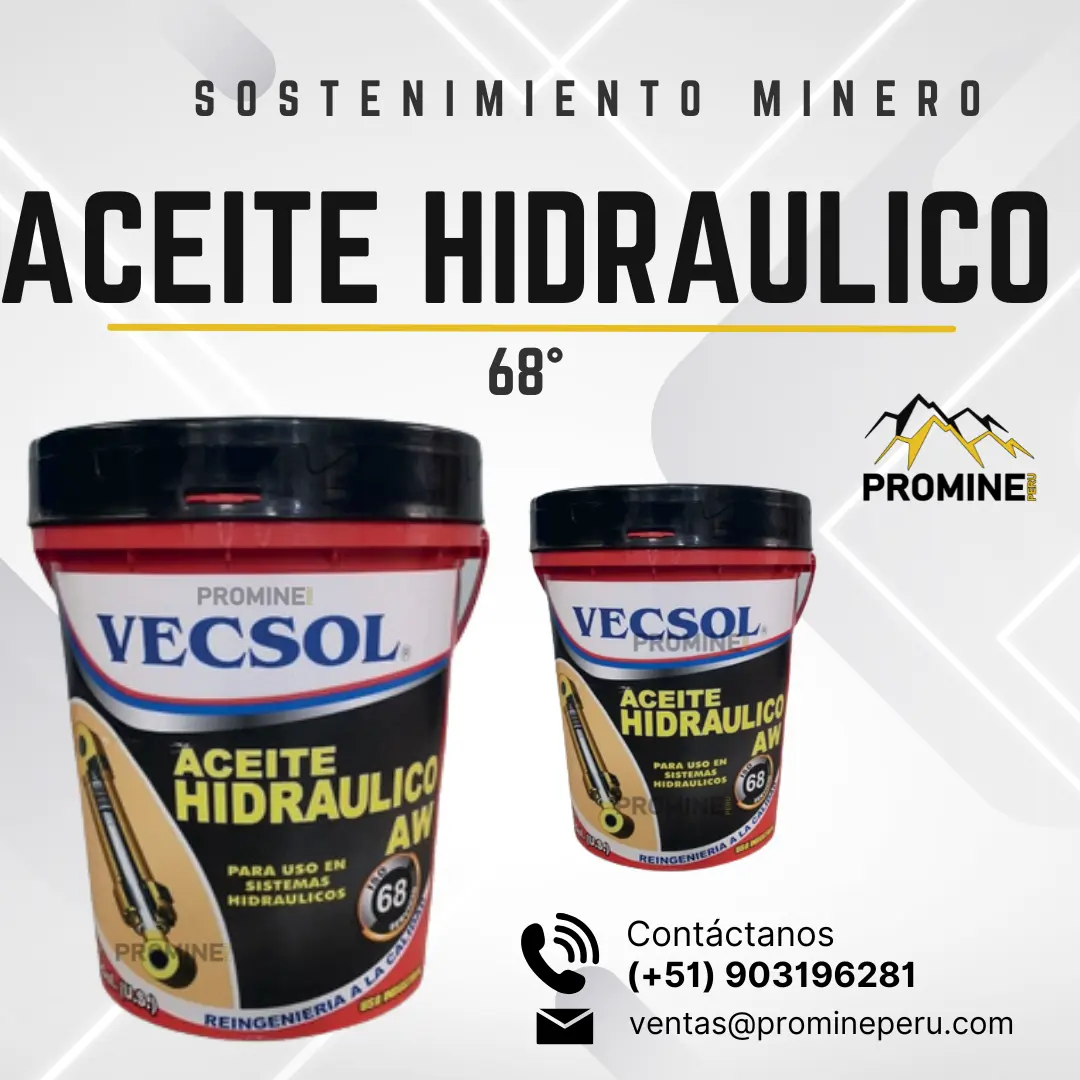 ACEITE HIDRAULICO 68 - SOSTENIMIENTO MINERO 