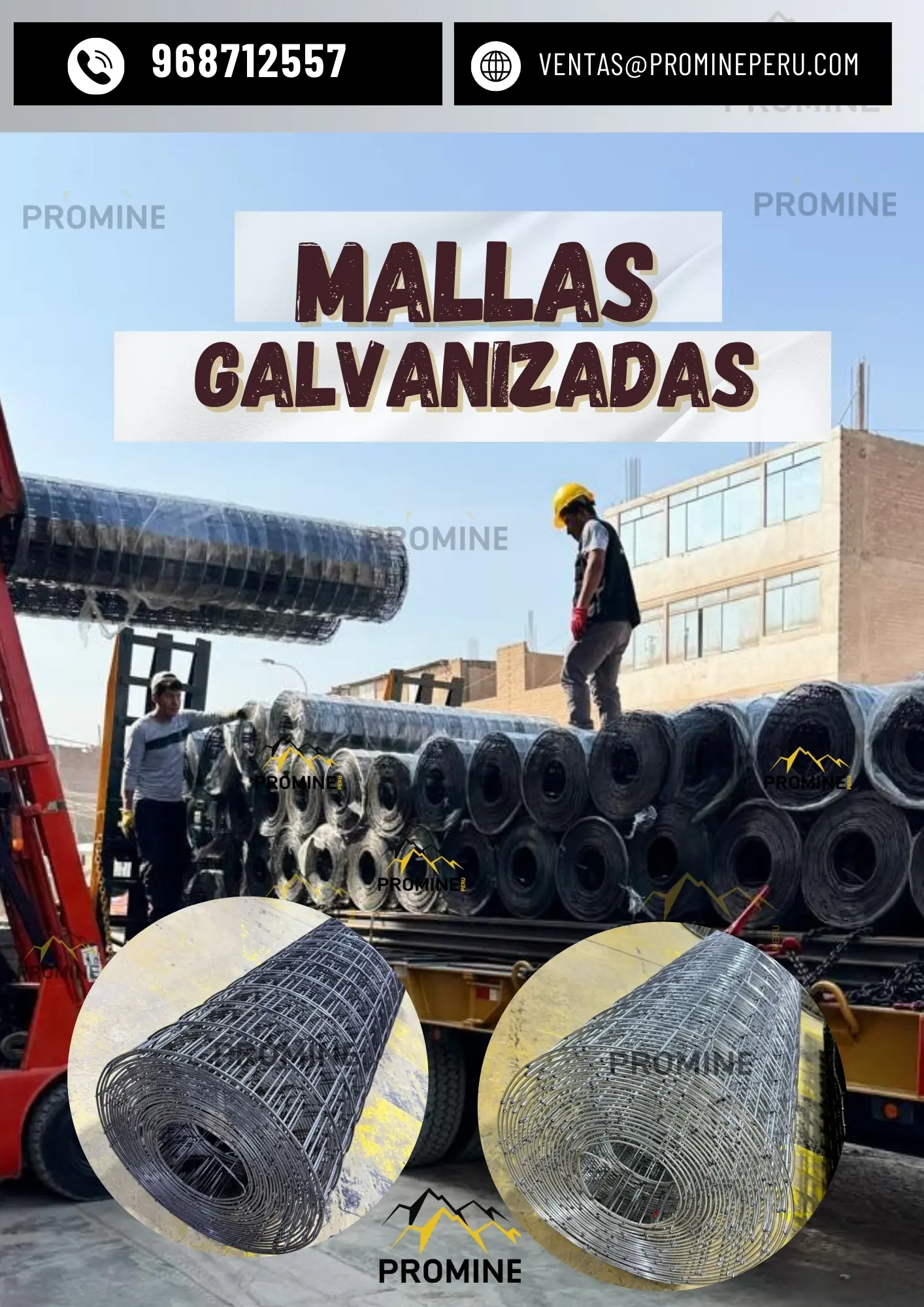 MALLAS ELECTROSOLDADAS PROMINE PERU