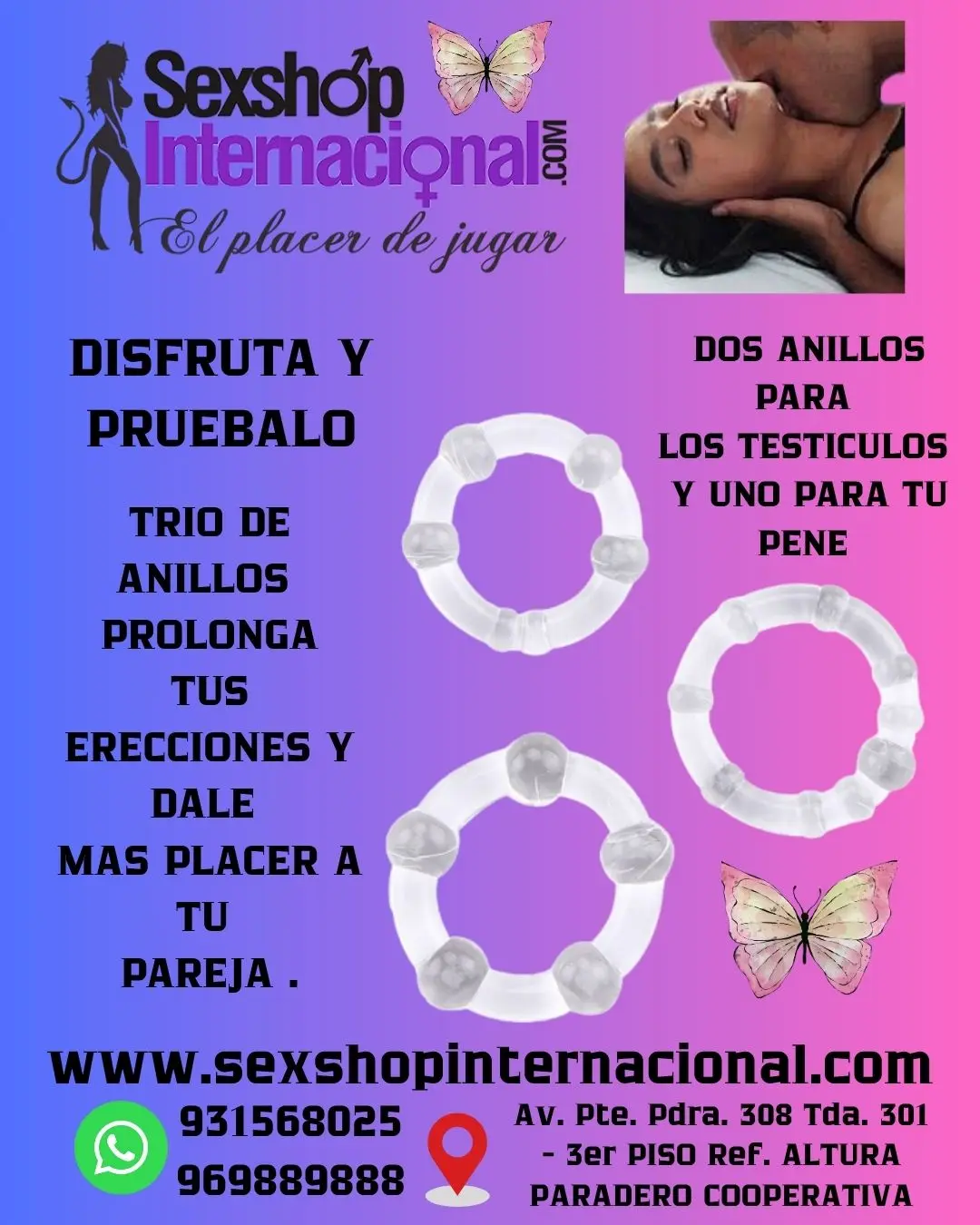 GK POWER BEADED COCK RINGS