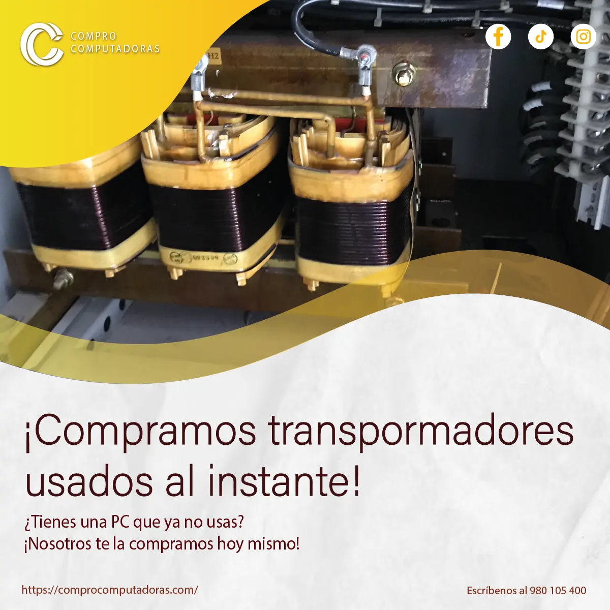 TIENES TRANSFORMADORES LO COMPRAMOS 