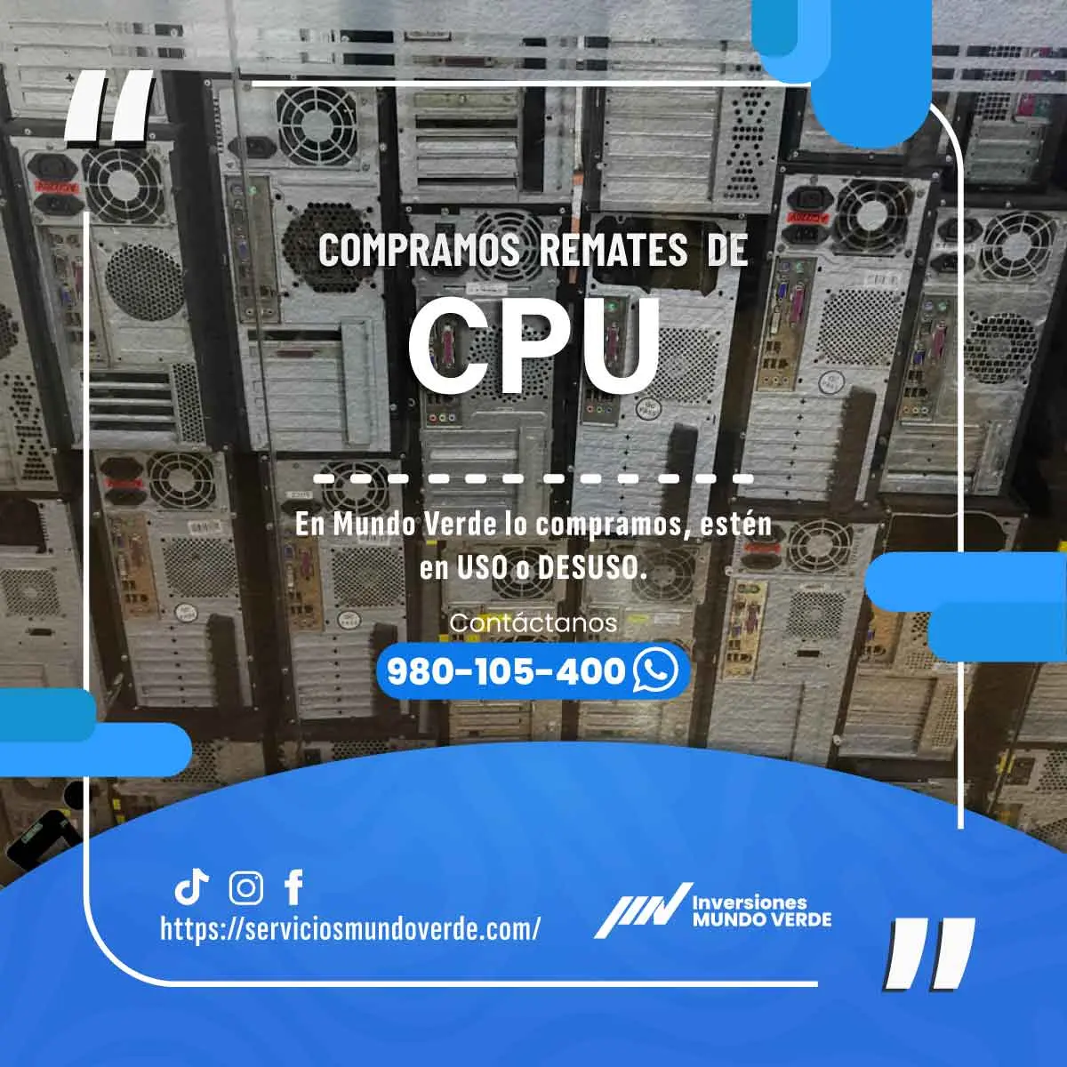 Reciclar es ganar tú ganas el planeta también