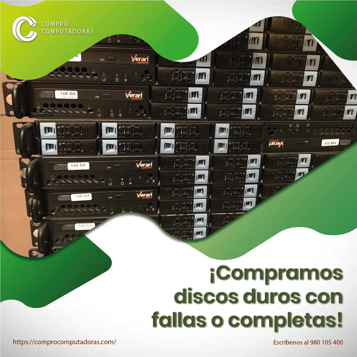 Compra inmediata de computadoras en cualquier estado