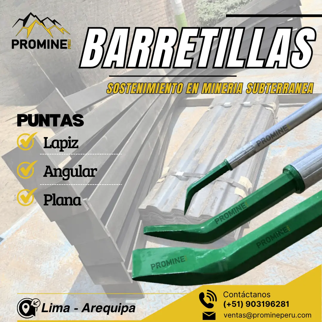 BARRETILLAS DE ALUMINIO ERGONÓMICAS PROMINE Trabajo Livi