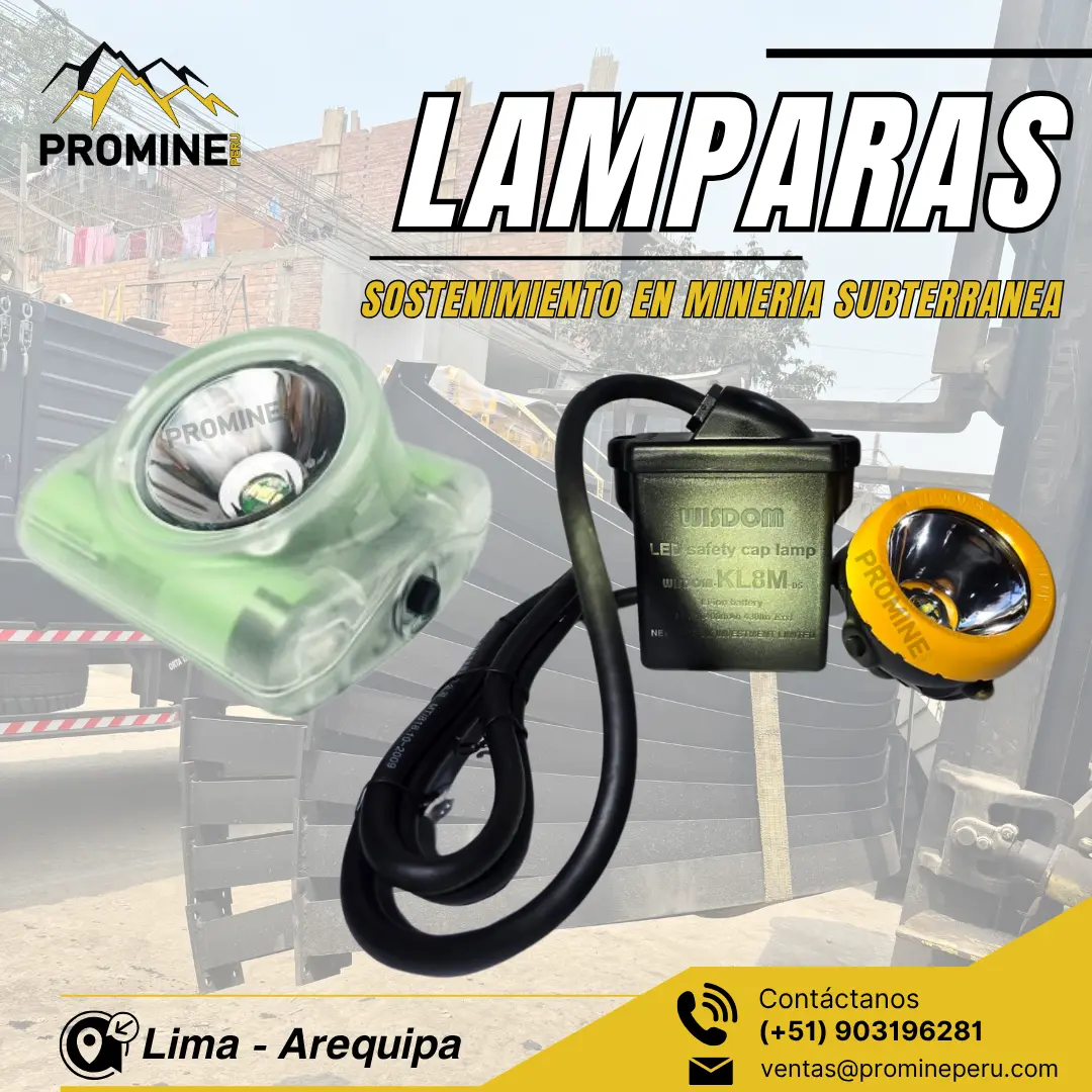 LÁMPARAS MINERAS PROFESIONALES PROMINE Iluminación Subte