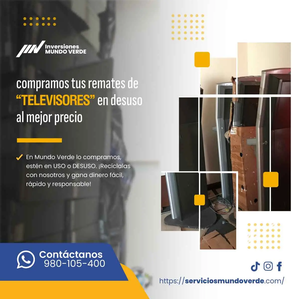 COMPRAMOS TELEVISORES 