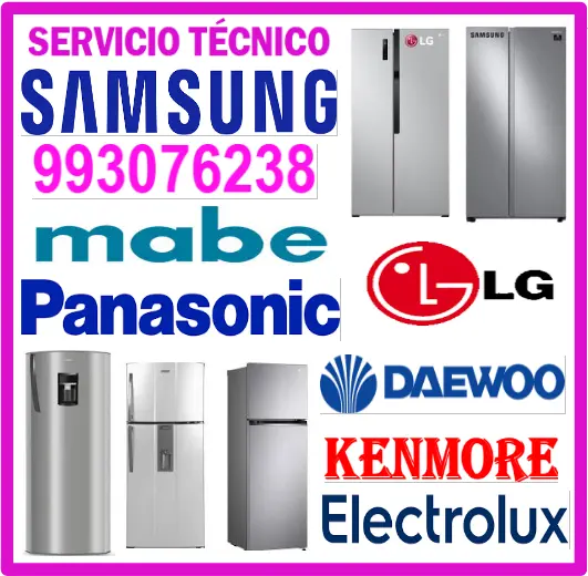 Servicio técnico de refrigeradoras Samsung
