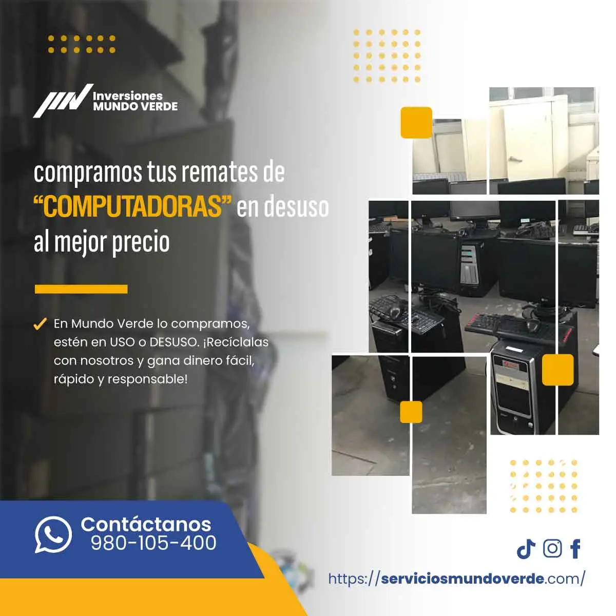 TIENES COMPUTADORAS LO COMPRAMOS 
