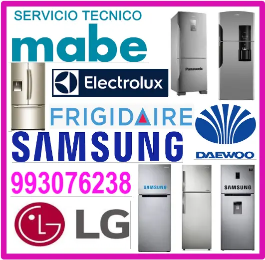 Servicio técnico de refrigeradoras Samsung