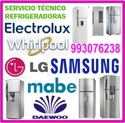 Servicio técnico de refrigeradoras Samsung