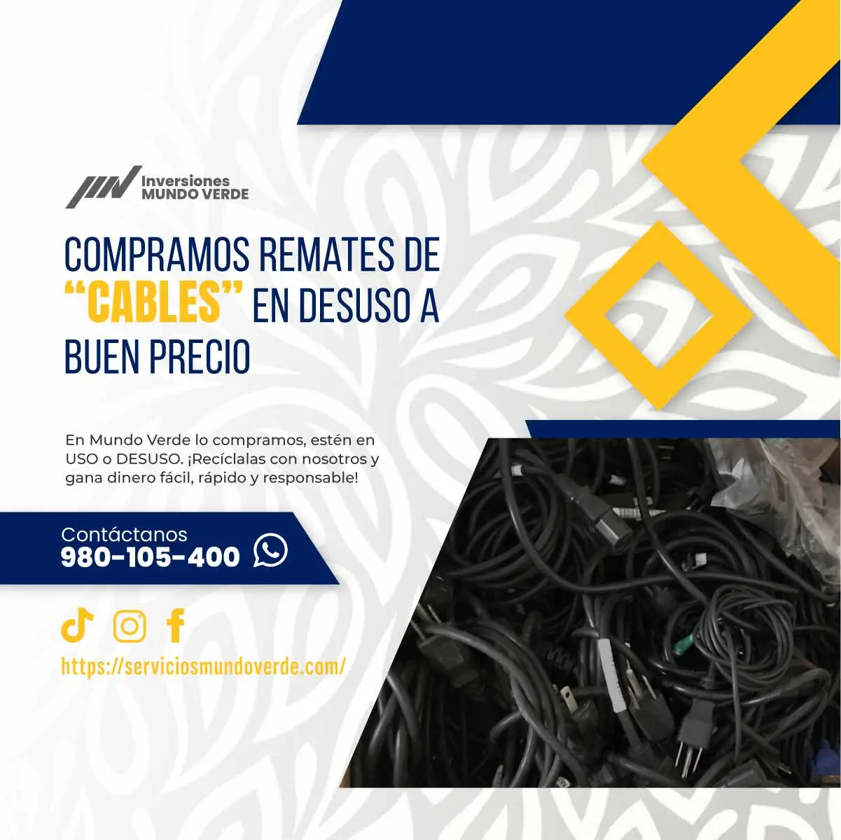  Reciclamos lo que ya no usas 