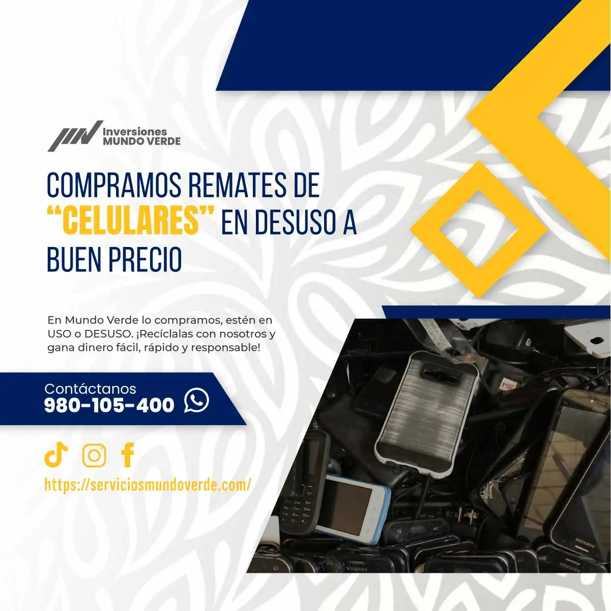  Reciclamos lo que ya no usas 