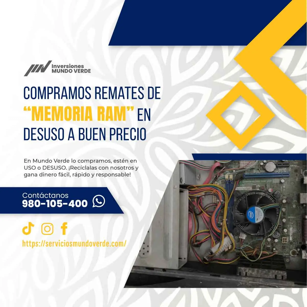  Tu empresa tiene equipos dados de baja 