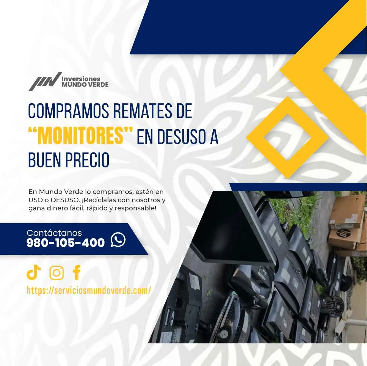  Tu empresa tiene equipos dados de baja 