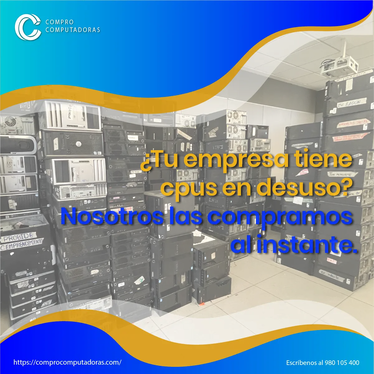 EQUIPOS DE CÓMPUTO USADOS DINERO