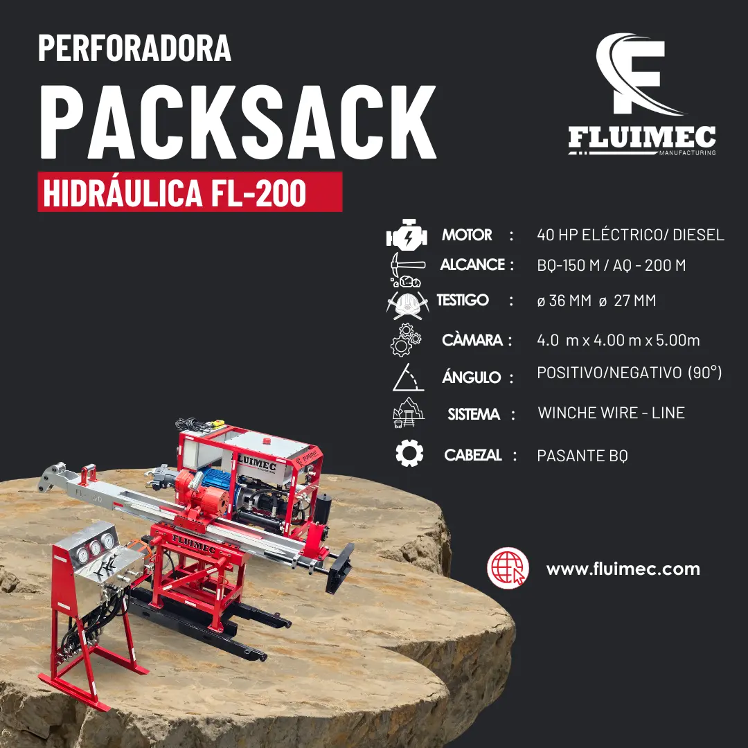 PACKSACK DIAMANTINA FL-200 trabajos en superficie 