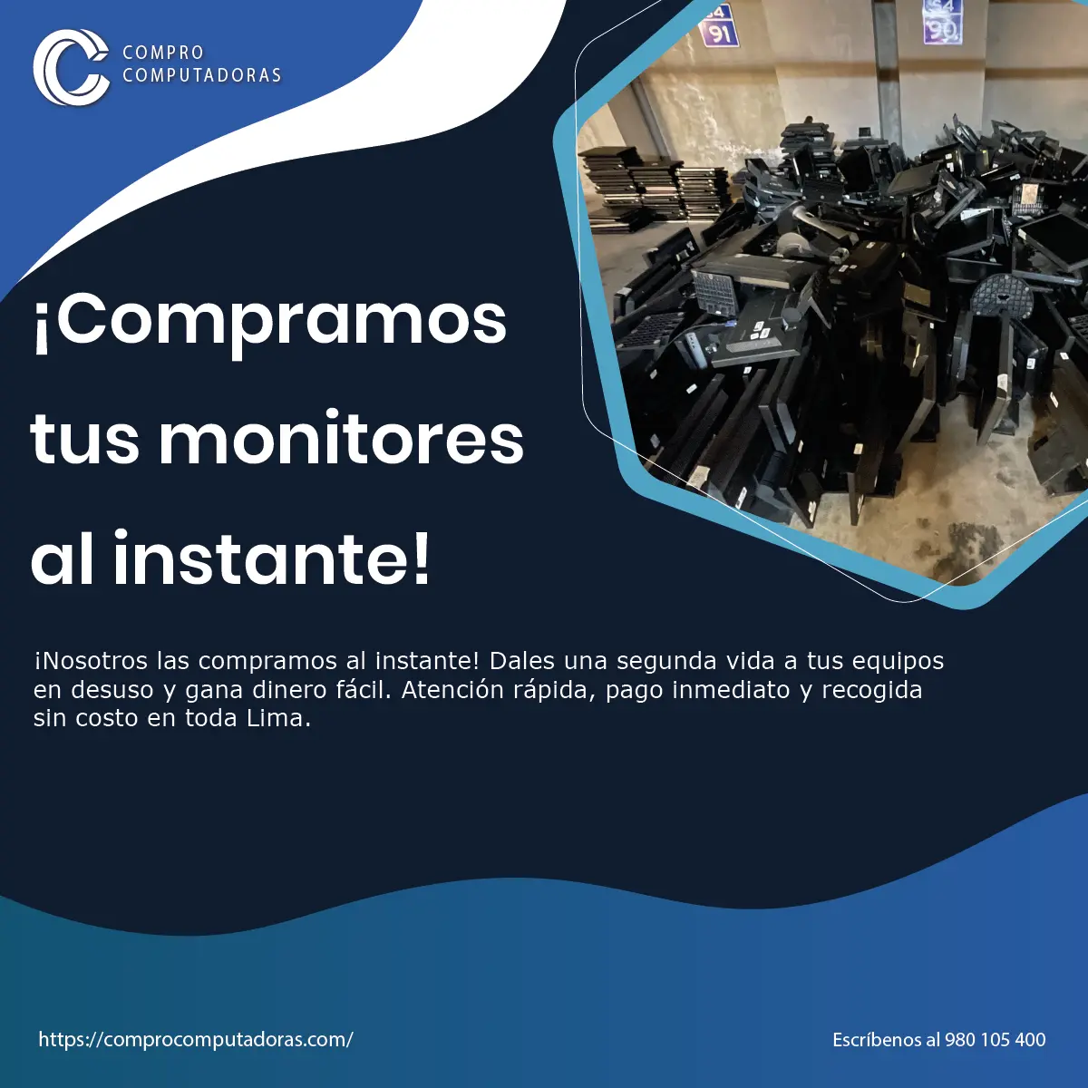  PCs malogradas Las compramos todas 