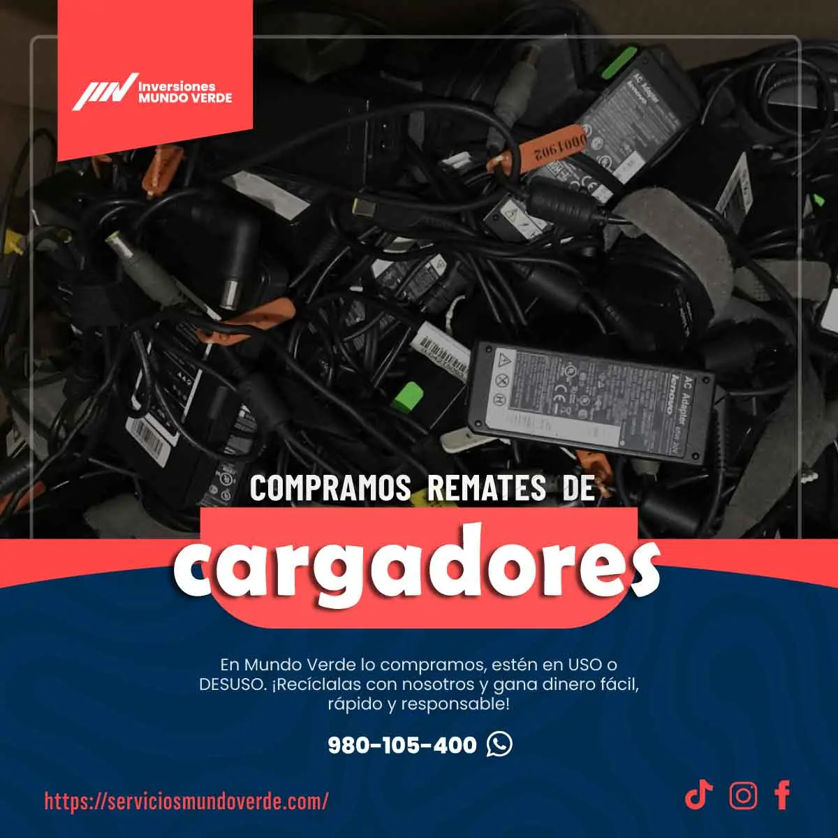  Tienes equipos electrónicos sin usar Nosotros los compram