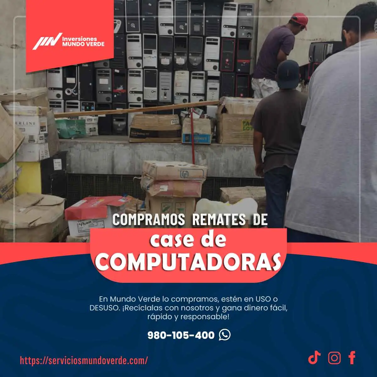  Tienes equipos electrónicos sin usar Nosotros los compram