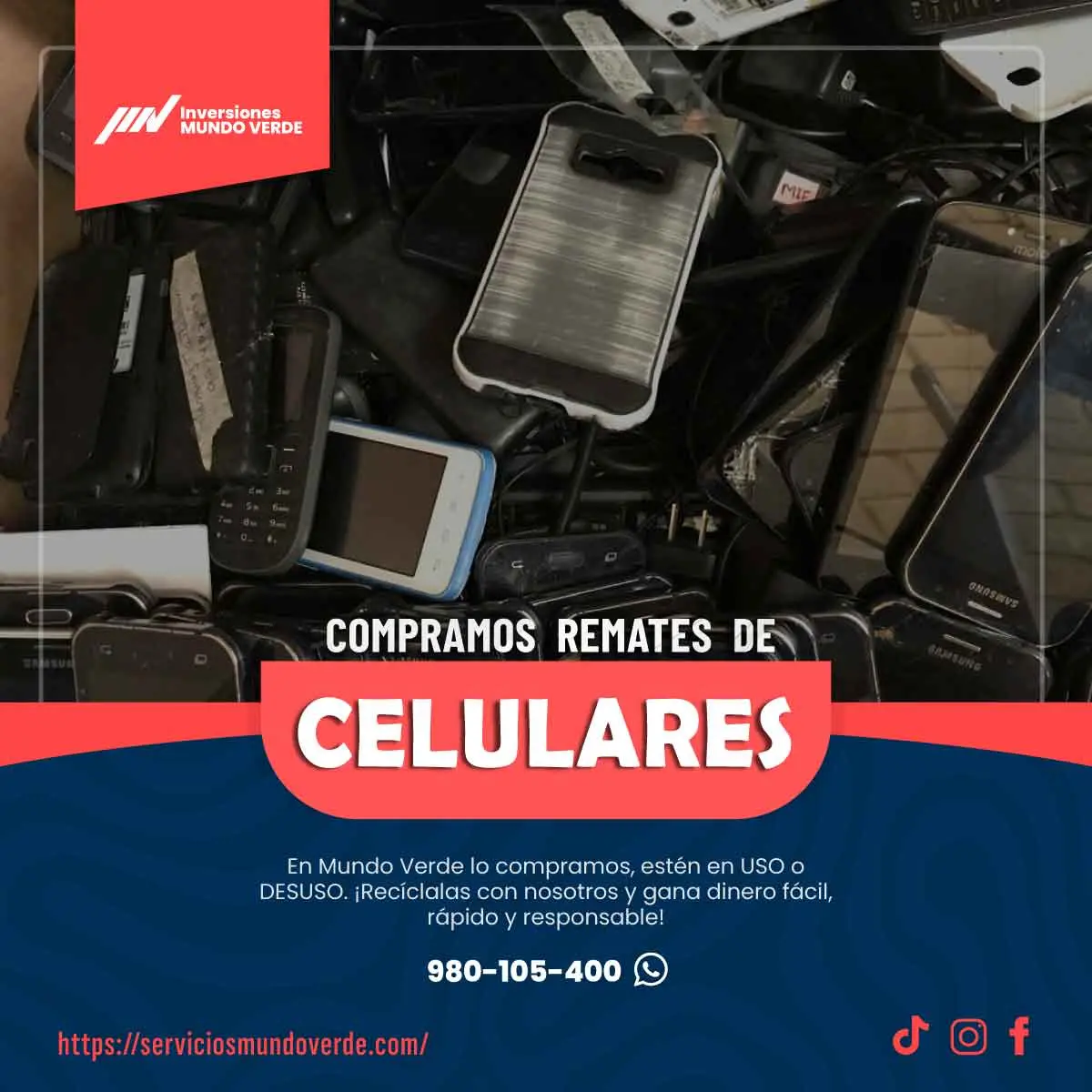  Tienes equipos electrónicos sin usar Nosotros los compram