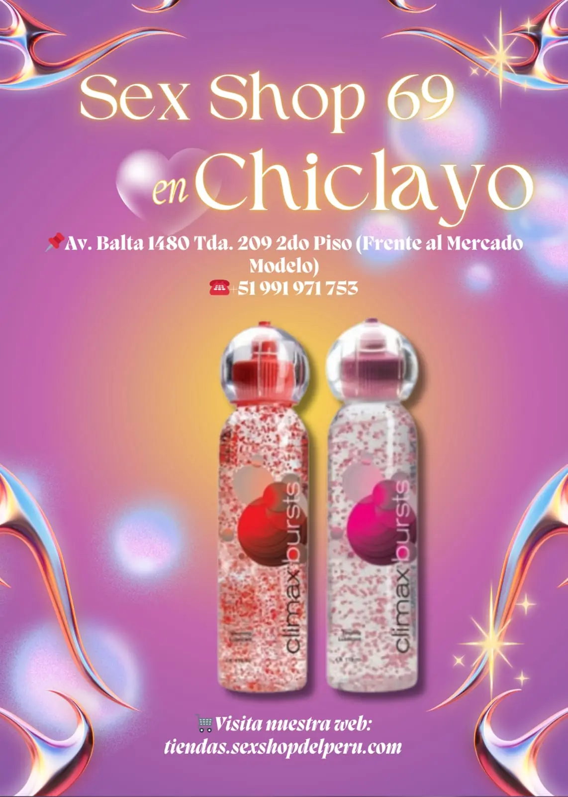  LUBRICANTE CLIMAX BURSTS ROJO