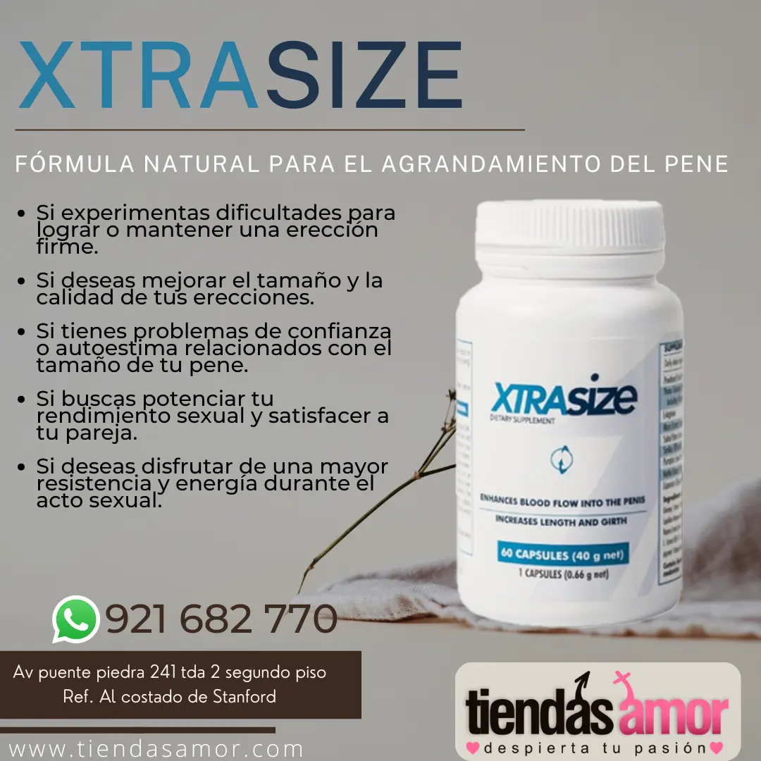  Xtraize obtandrás el control de tu vida sexual y te conver