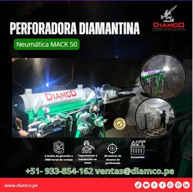 EQUIPO DE PERFORACION DIAMANTINA