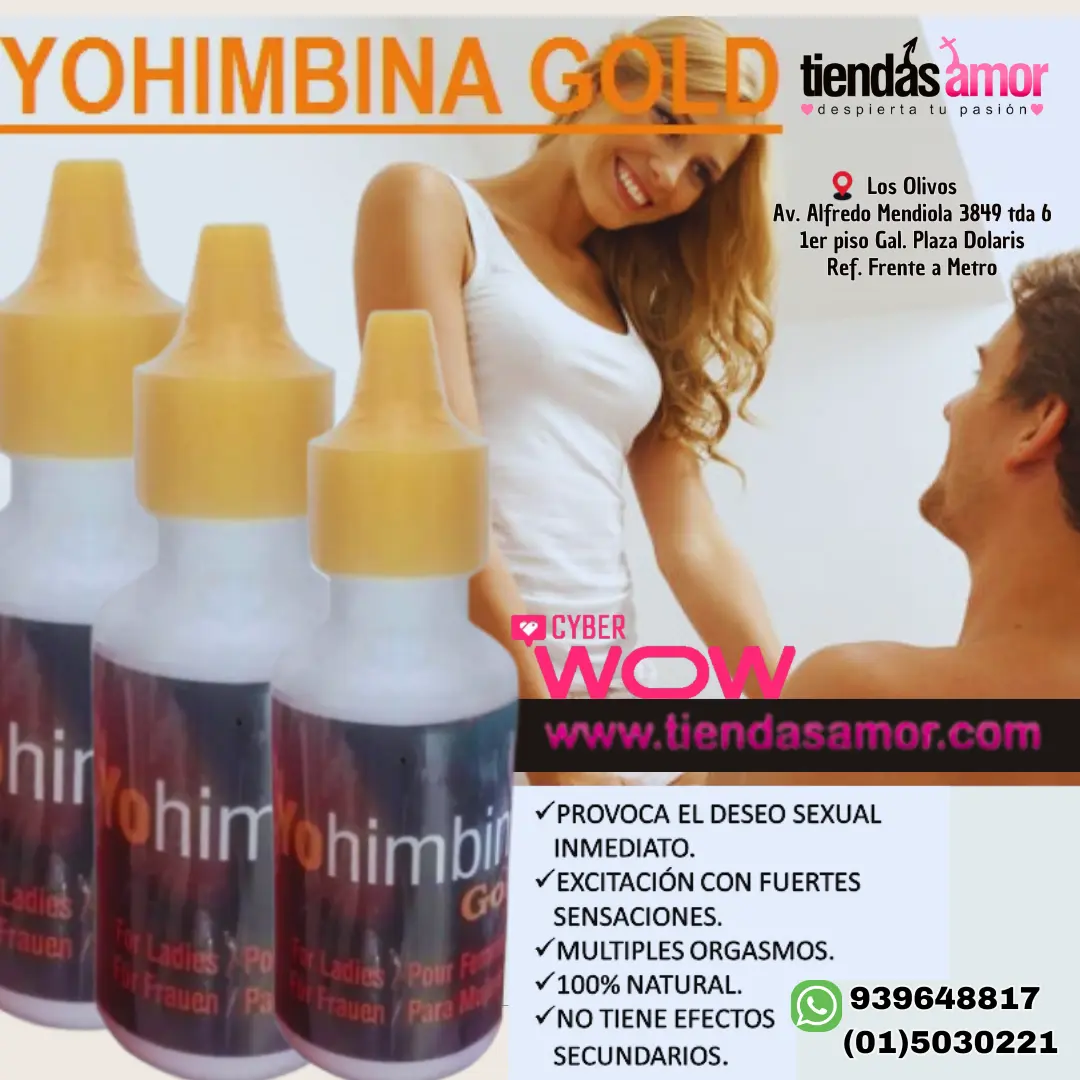 YOHIMBINA AFRODISIACO SEXUAL