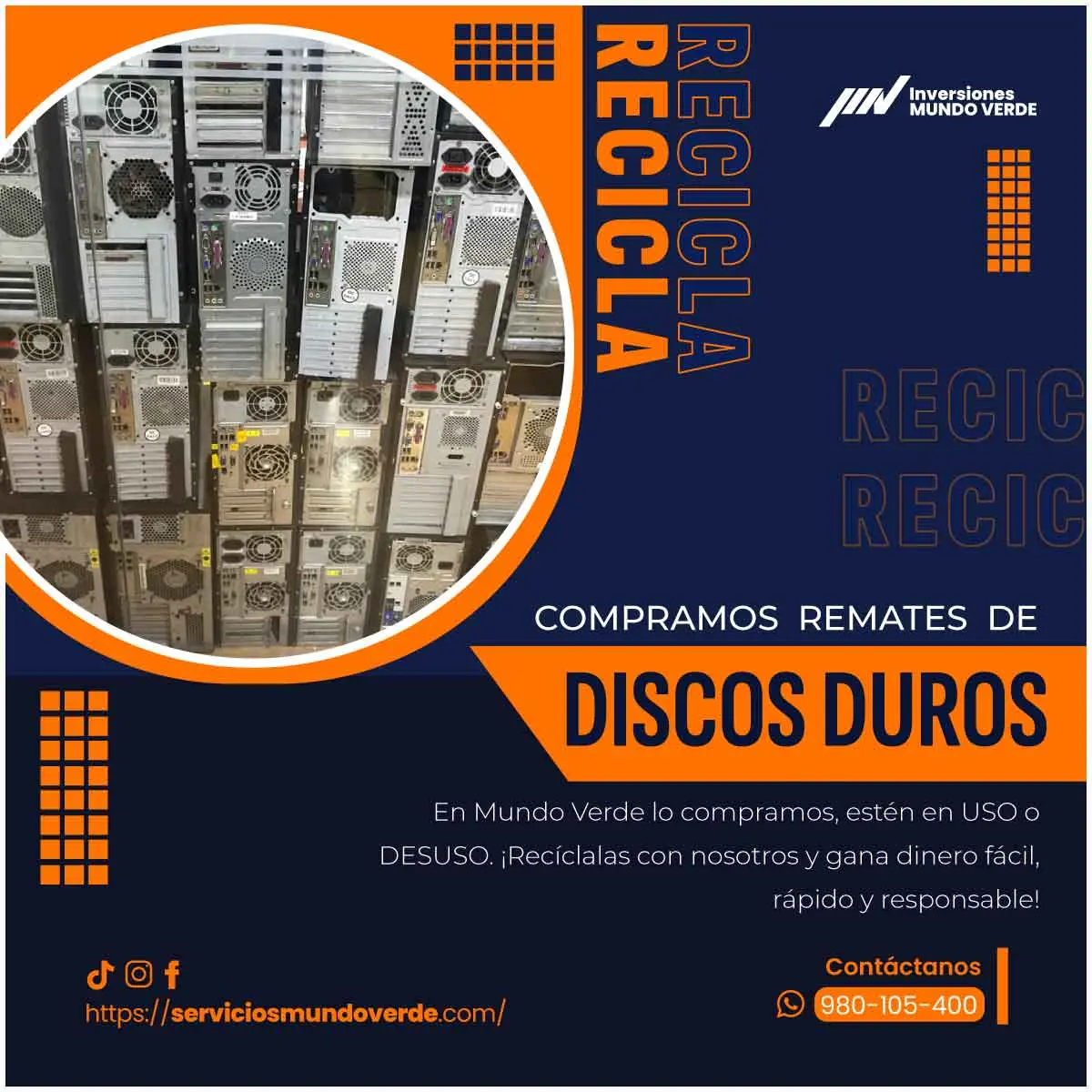 TIENES DISCOS DUROS LO COMPRAMOS 