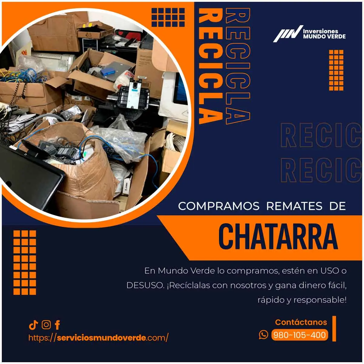 TIENES CHATARRA LO COMPRAMOS 