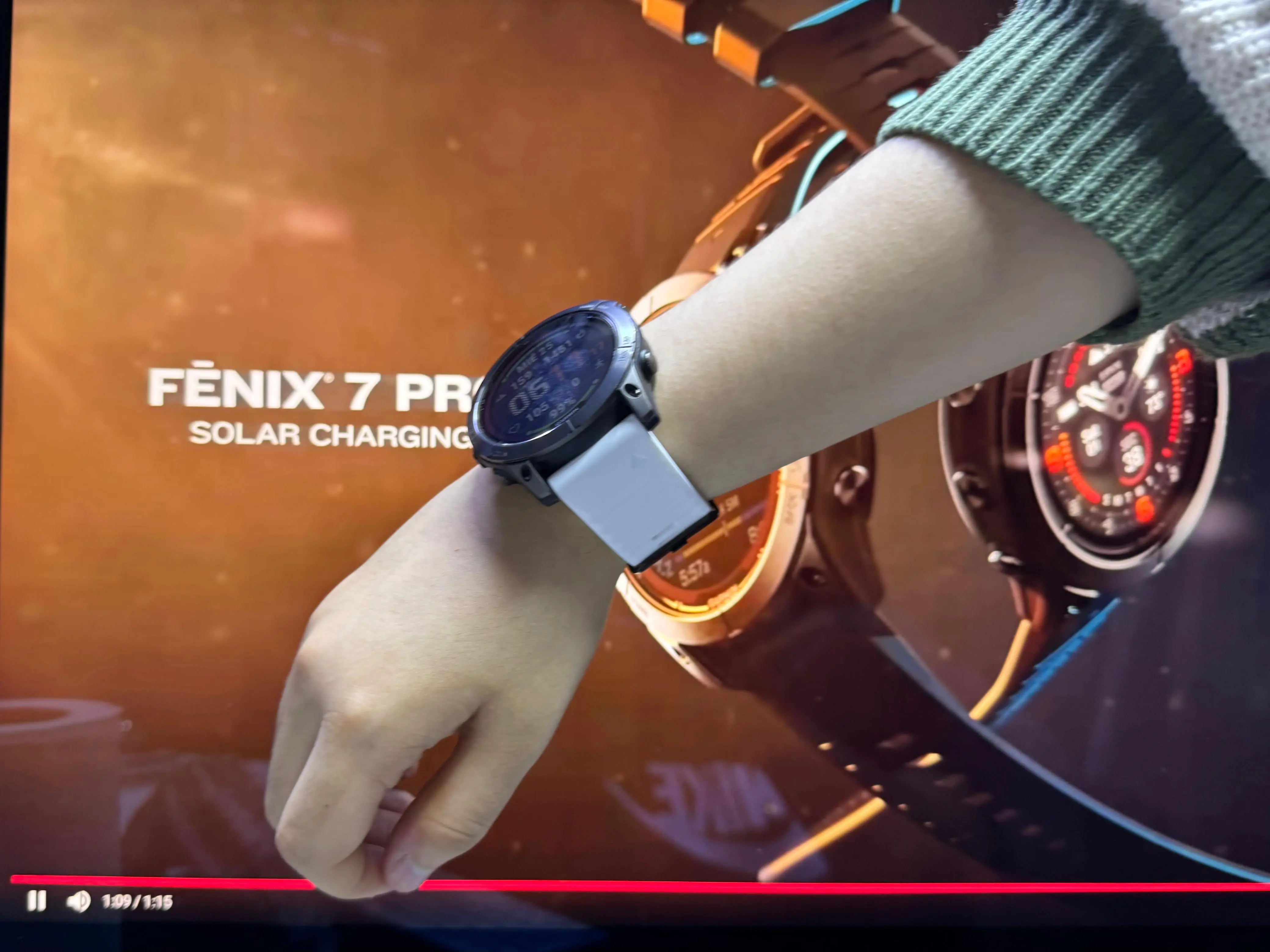  Reloj Garmin Fenix 7 Pro Solar Potencia Resistencia 